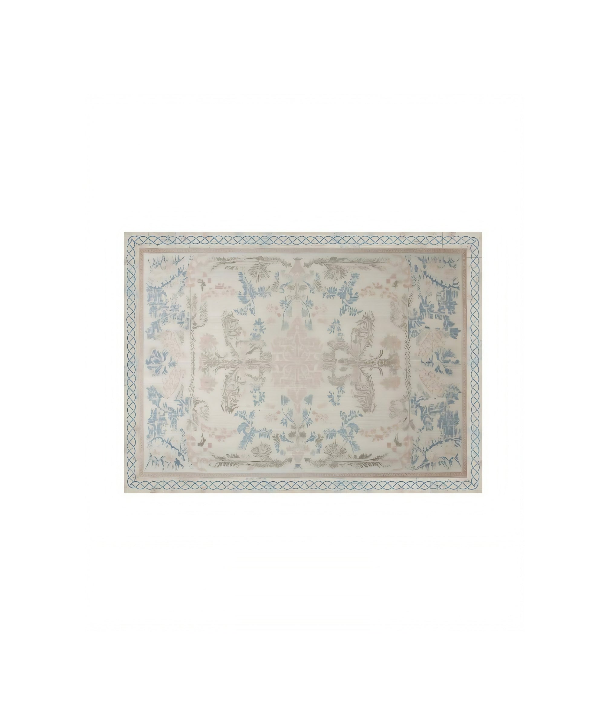 Blanc Mariclo سجادة الطول 154 سم العرض 211 سم 50% بوليستر، 40% قطن، 10% أخرى