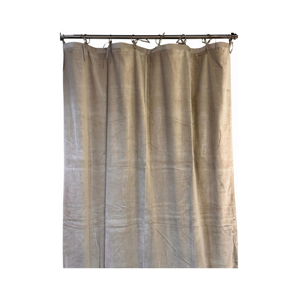Goyaal Living Namaste velvet curtain - L-140cm W-280 cm Beige