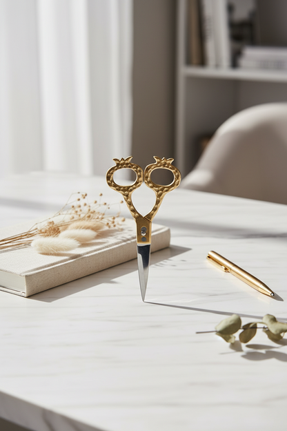 Bloomingville Elly Scissors L- 18 cm W- 9 cm H- 1 cm Brass