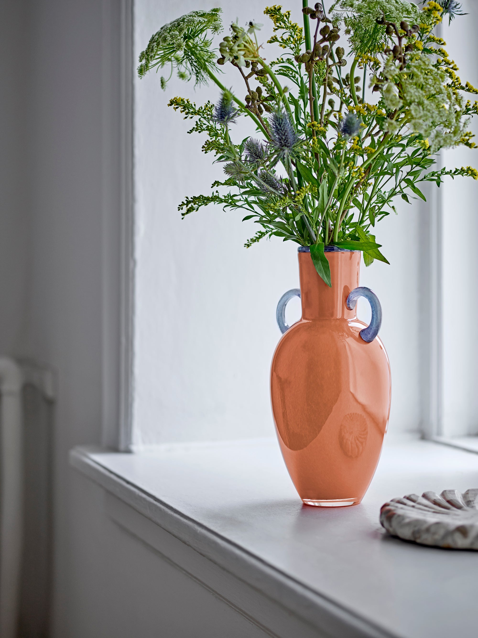 Blooming Ville Anniversary Vase Glass H- 30 cm D - 14.5 cm Multi