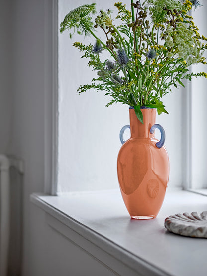 Blooming Ville Anniversary Vase Glass H- 30 cm D - 14.5 cm Multi