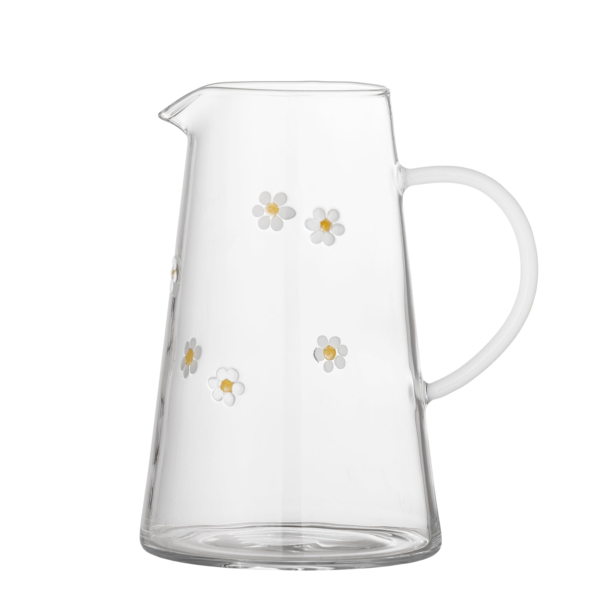 Blooming Ville Buzz Glass Jug H- 19 cm D- 12 cm Clear
