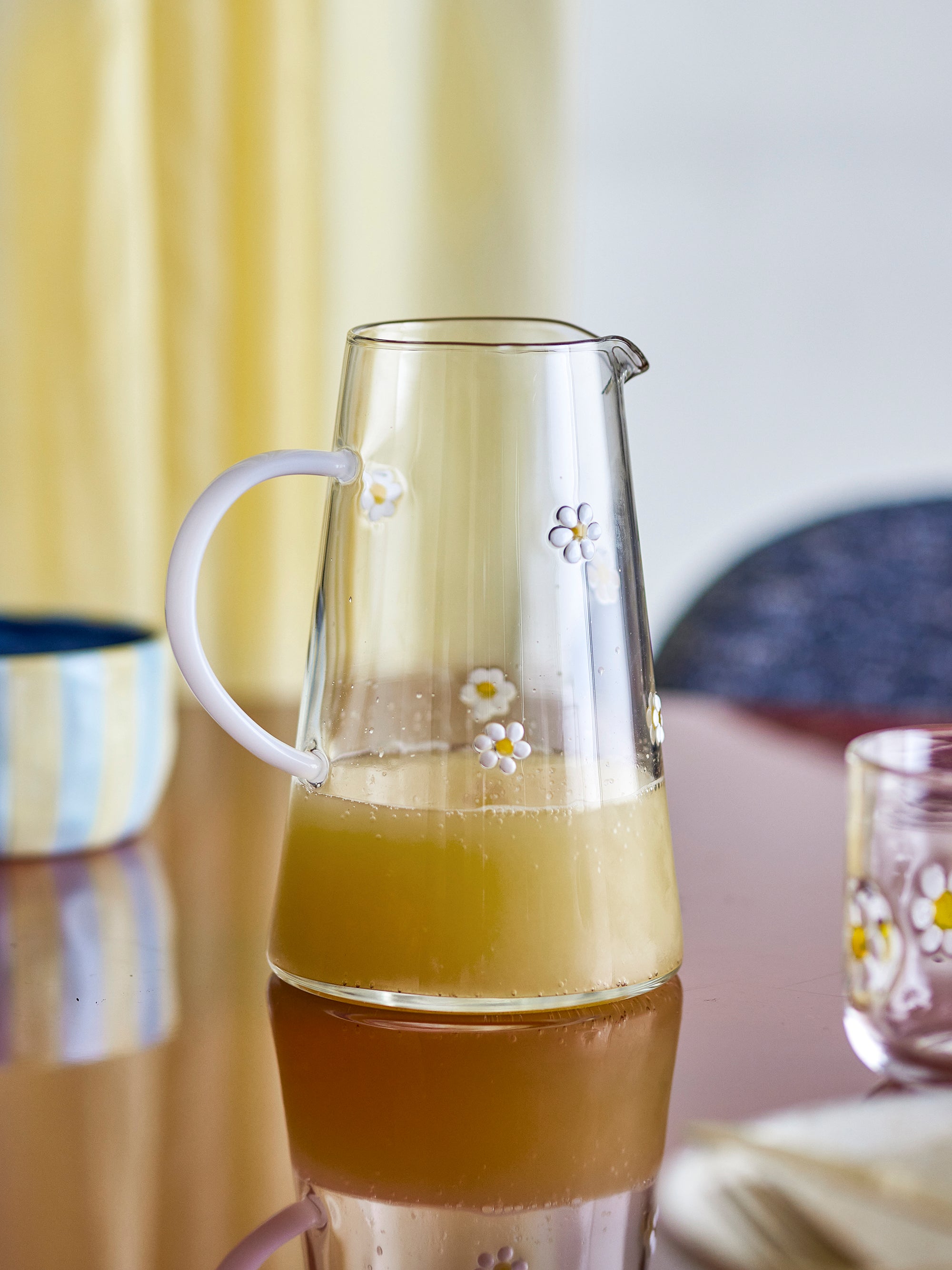 Blooming Ville Buzz Glass Jug H- 19 cm D- 12 cm Clear