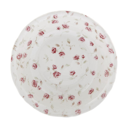 Blanc Mariclo Floret Full Salad Bowl H- 5 cm D- 23 cm