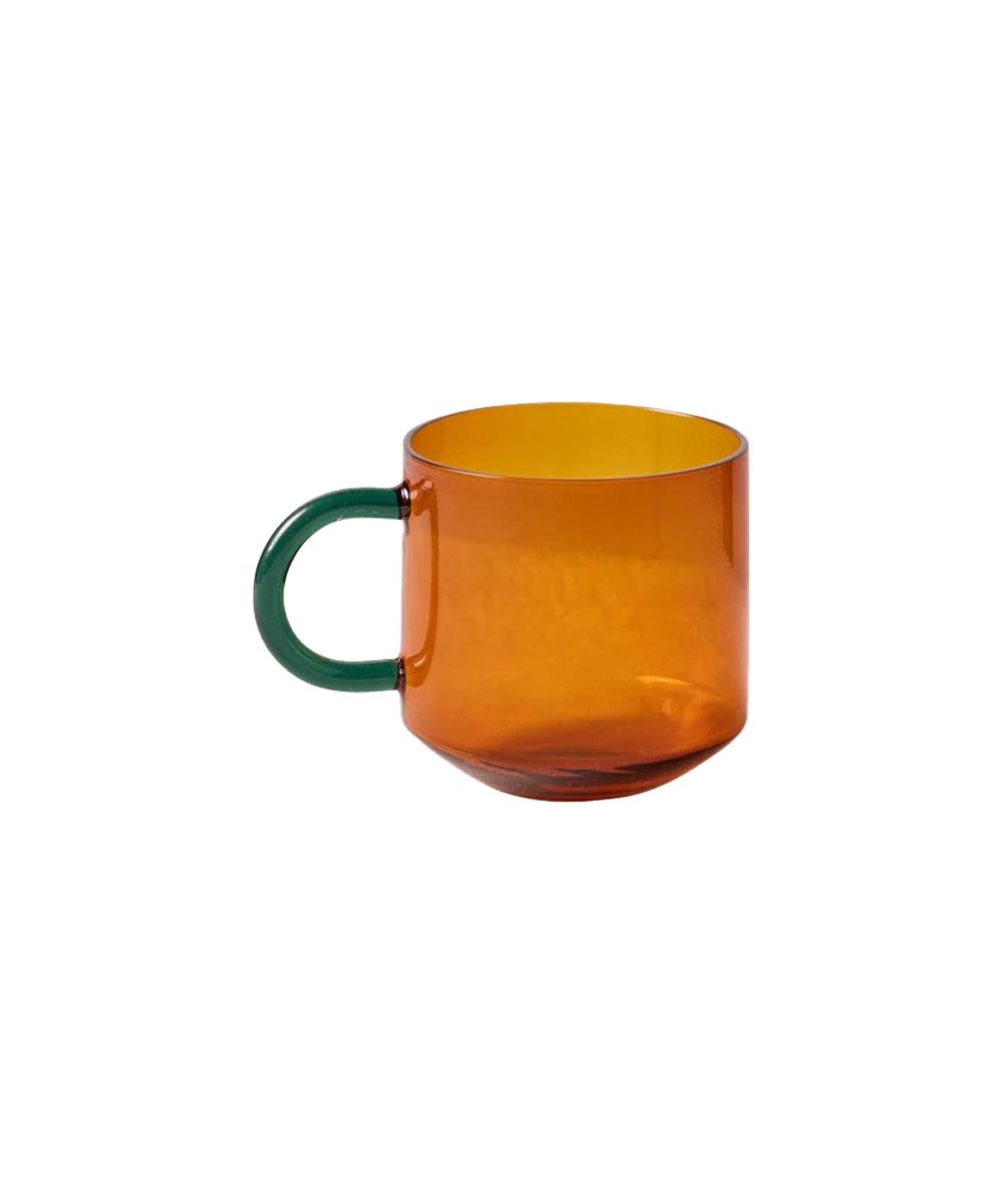 Niko Glass Mug Amber (300 ml)