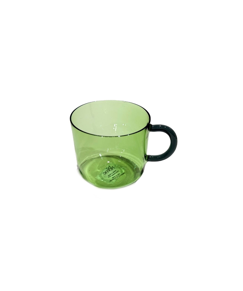 Niko Glass Mug Green (300 ml)