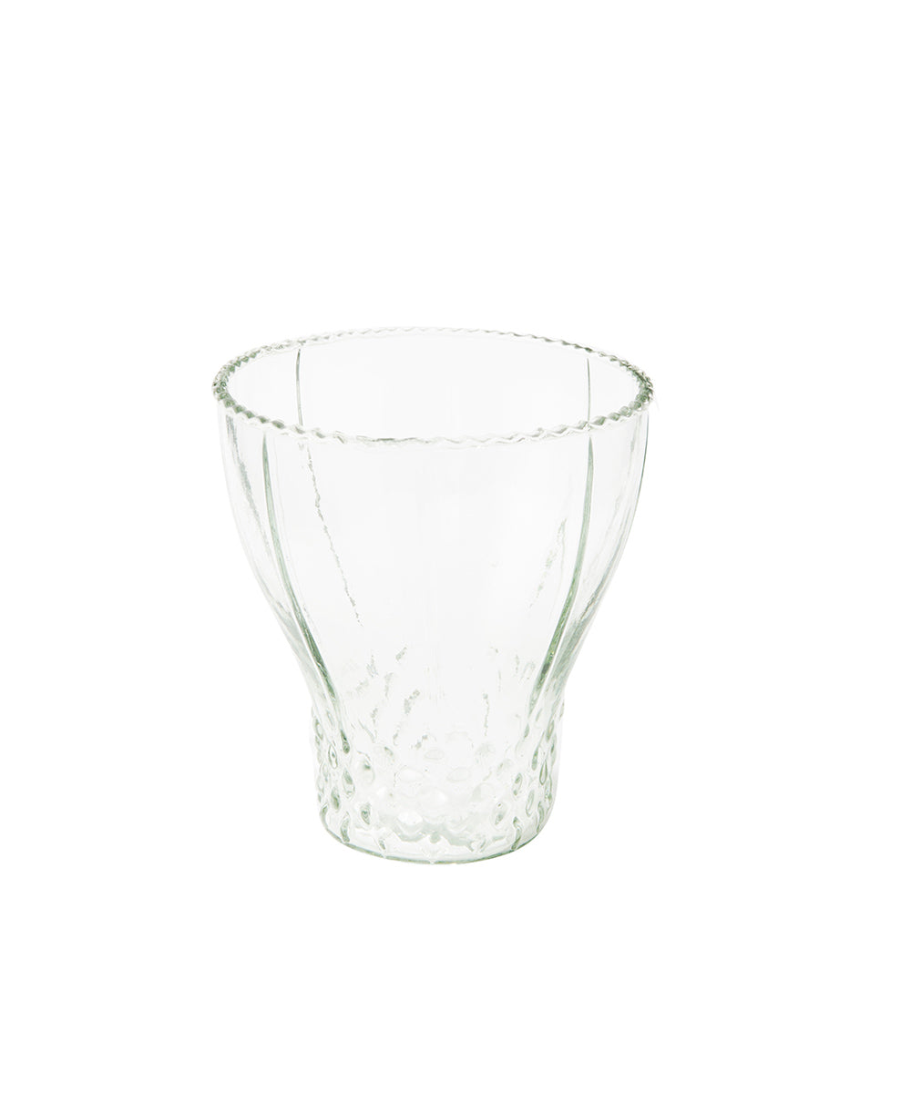 Flared Glass With Wavy Edge