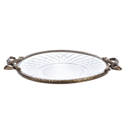 Blanc Mariclo Tray L- 25 cm W- 3 cm H- 19.50 cm