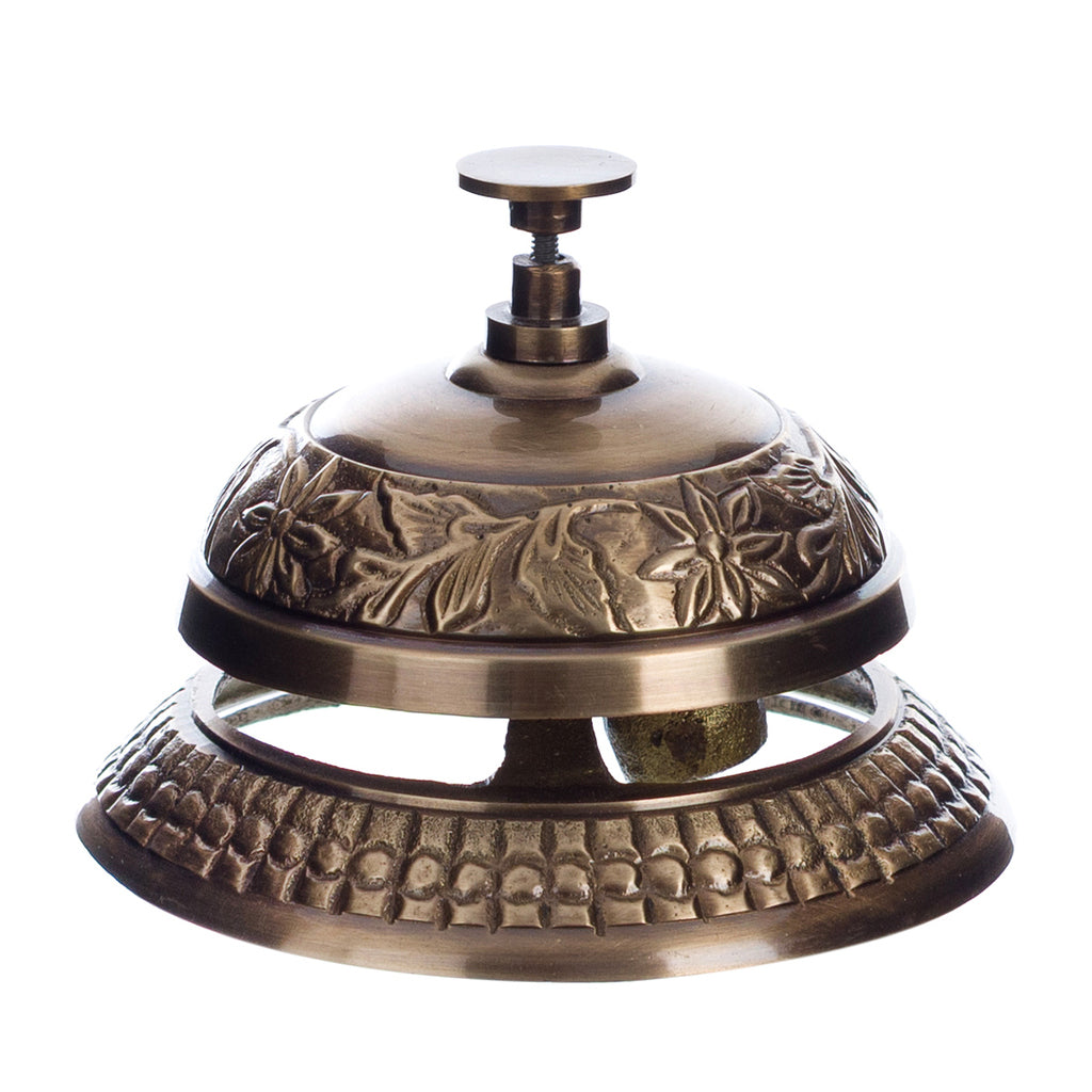 Blanc Mariclo Reception Bell L- 10 cm W- 8.50 cm H- 10 cm