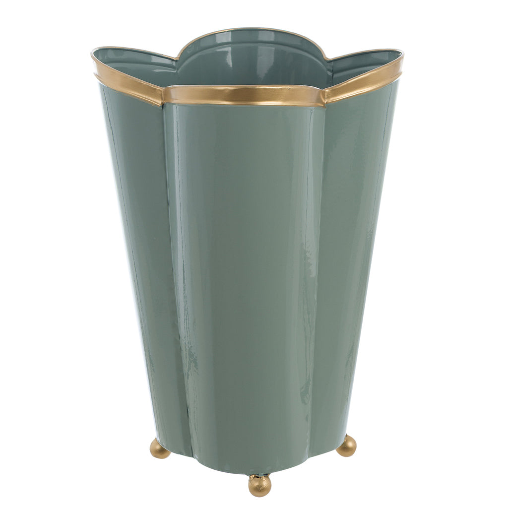 Blanc Mariclo Basket L- 22 cm W- 35 cm H- 22 cm