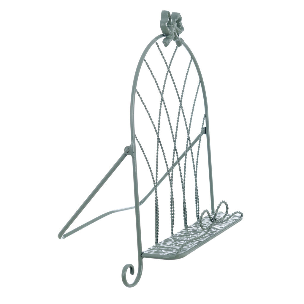 Blanc Mariclo Plate Rack L- 34.20 cm W- 38.30 cm H- 7.50 cm