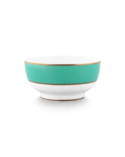Pip Studio Pip Chique Gold-Green Bowl Second Chance | 12.5 cm