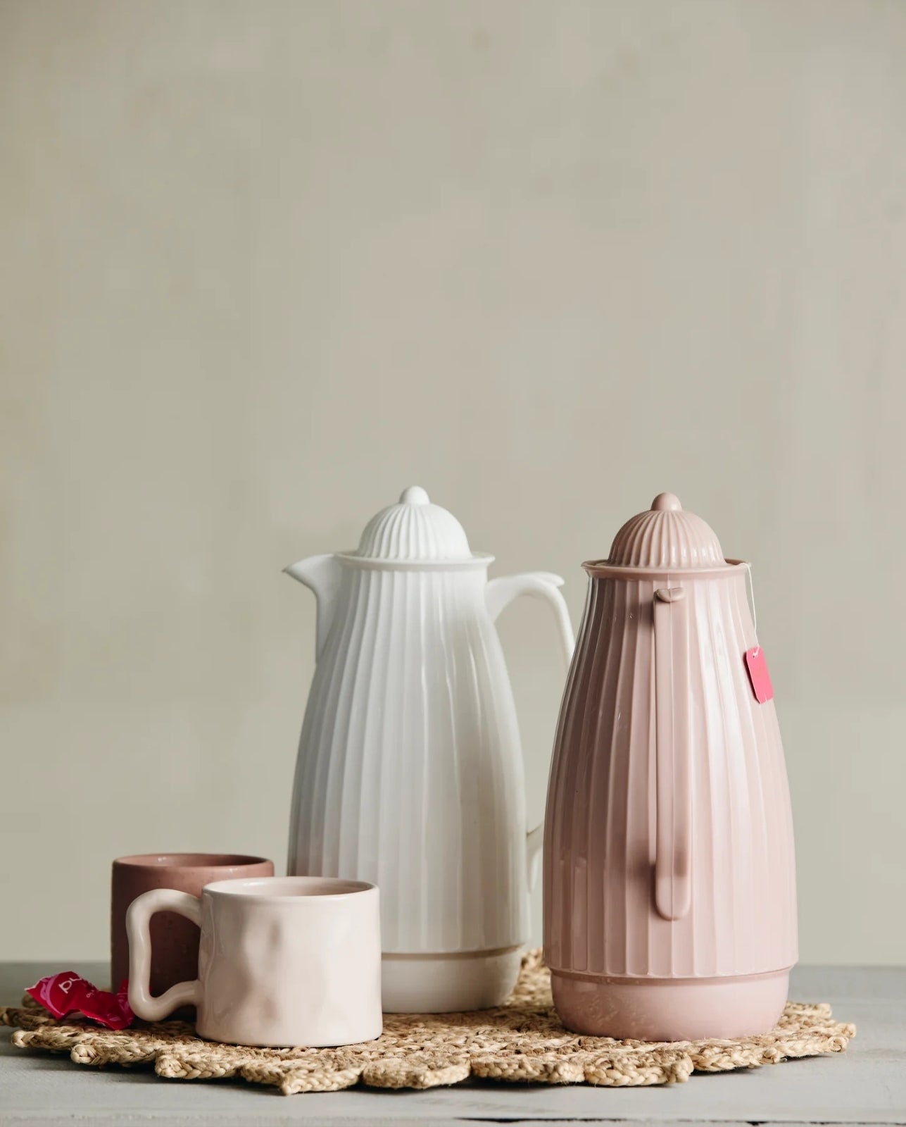 CARVI Thermos Jug - white