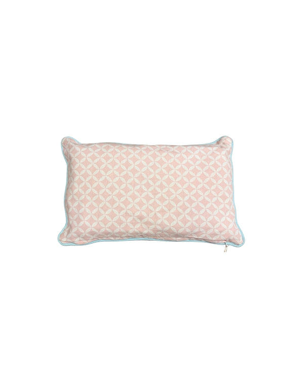 Cushion Cover Mai Peach 30X50 Cm - soft pink rectangular cushion subtle