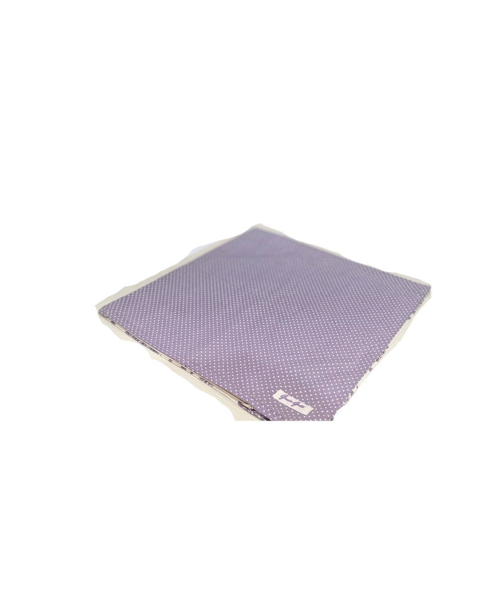 Cushion Cover Pernilla 50X50 - soft lavender-colored fabric baby blanket