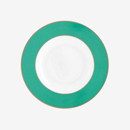 Pip Studio Pip Chique Gold-Green Deep Plate Second Chance | 23.5 cm