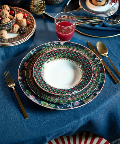 Deep Plate Clover Green 21.5cm