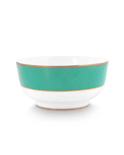Pip Studio Pip Chique Gold-Green Bowl Second Chance | 15.5 cm