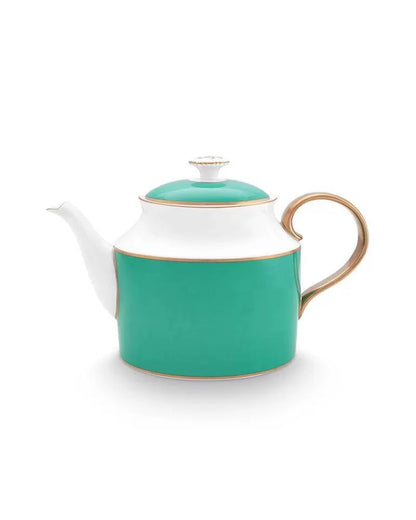 Pip Studio Pip Chique Gold-Green Large Teapot Second Chance | 1.8 L