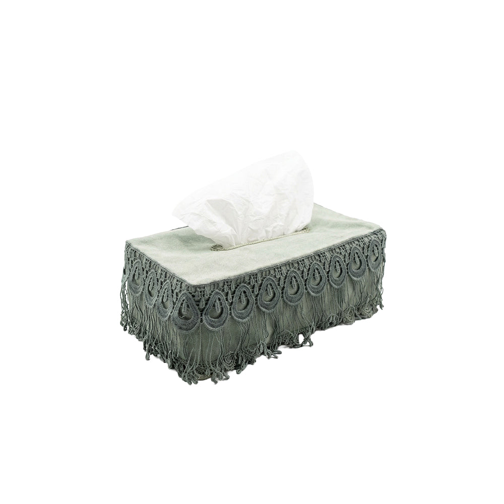 Kabale Tissue Box Cover L- 24 cm W- 12 cm H- 10 cm Cotton
