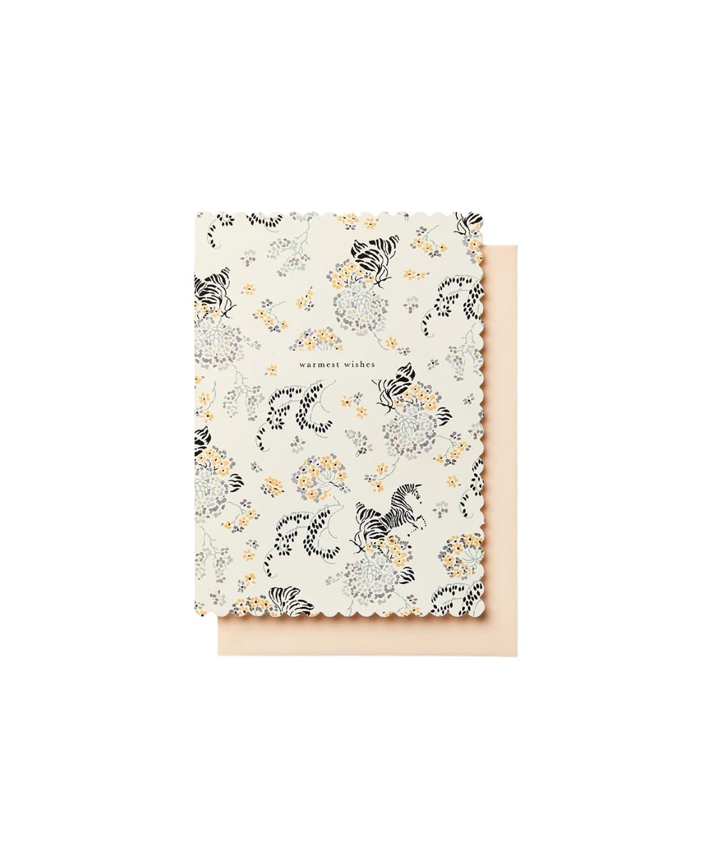 L&L Curious Zebra Card