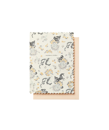 L&L Curious Zebra Card