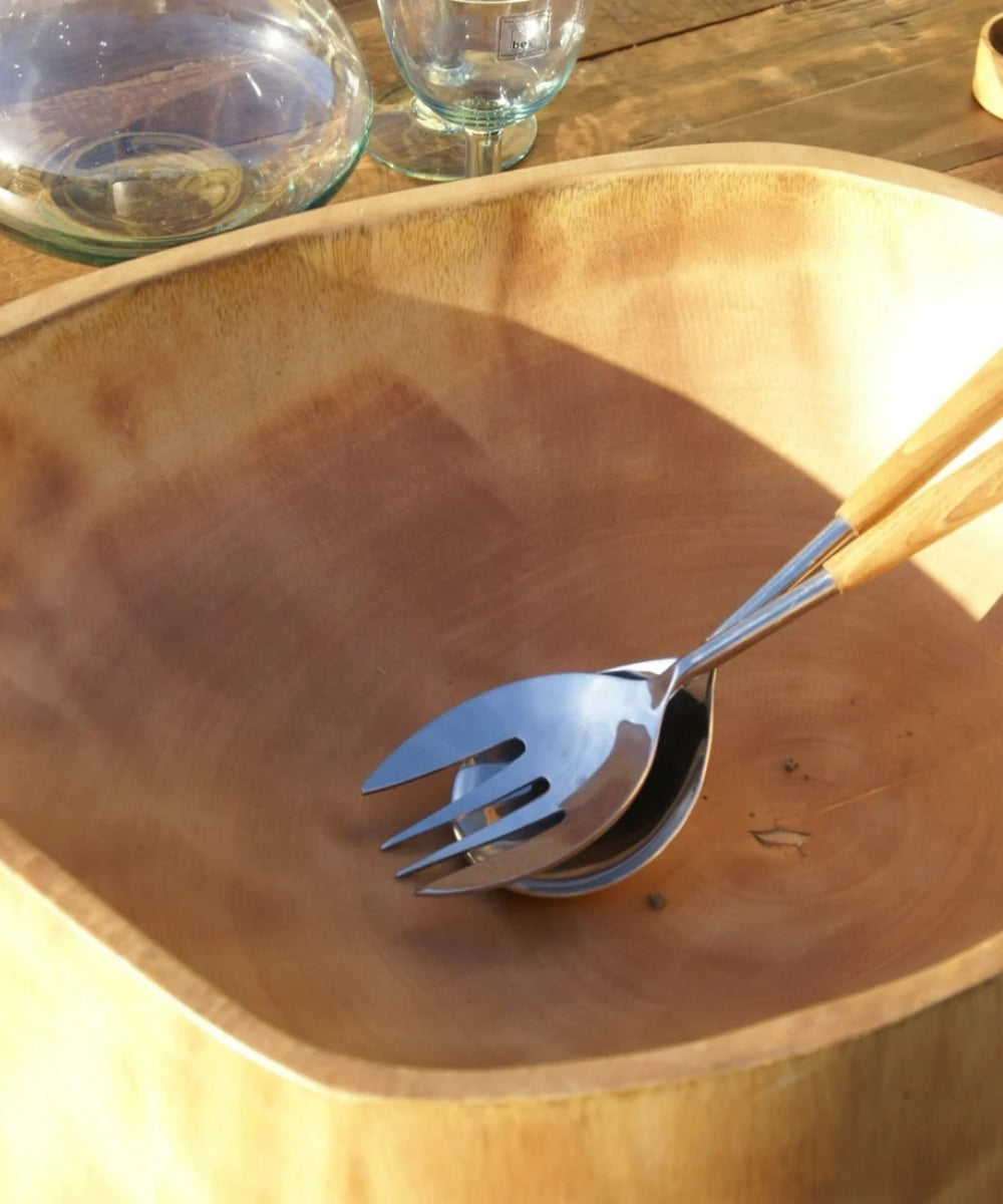 Kiln Mango Wood Bowl Large