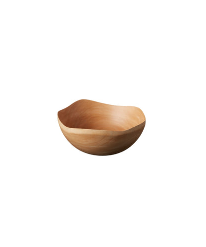 Kiln Mango Wood Wave Edge Bowl Medium