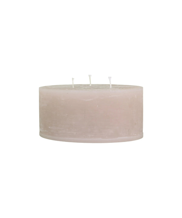 Macon Pillar Candle Rustic 42 H H7/D15 Cm Dusty Rose