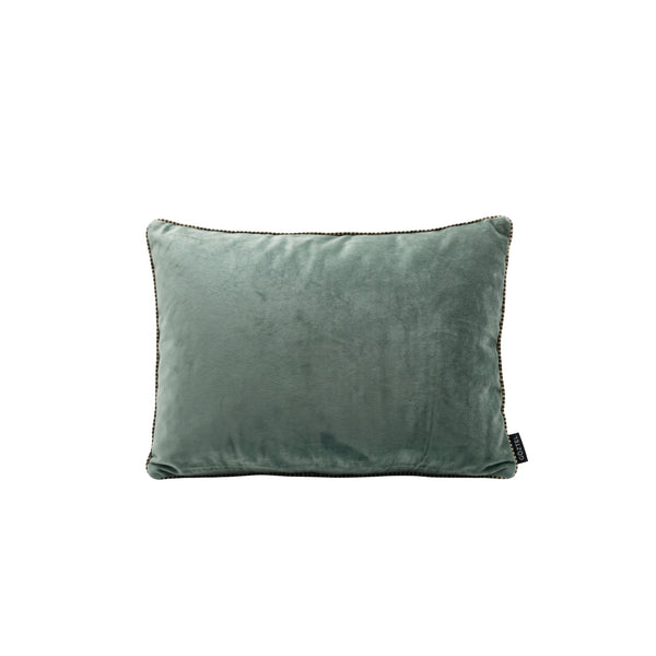 Goyaal Living Namaste velvet cushion cover - L-35cm W-50 cm Celadon