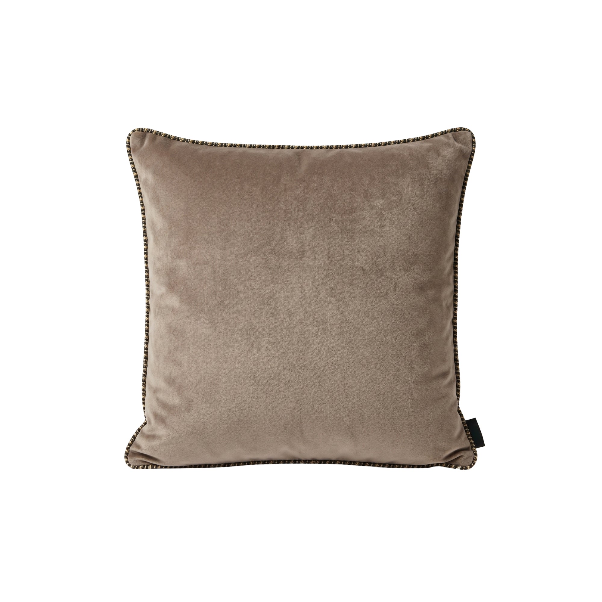 Goyaal Living Namaste velvet cushion cover - L-45cm W-45 cm Beige