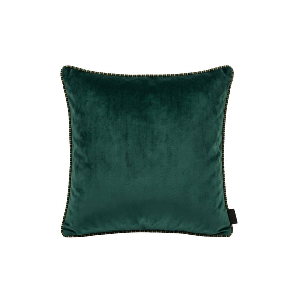 Goyaal Living Namaste velvet cushion cover - L-45cm W-45 cm Canard
