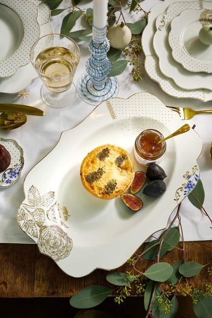 Pip Studio | Oval Platter Royal | D- 40 cm L- 28.5 cm | Porcelain
