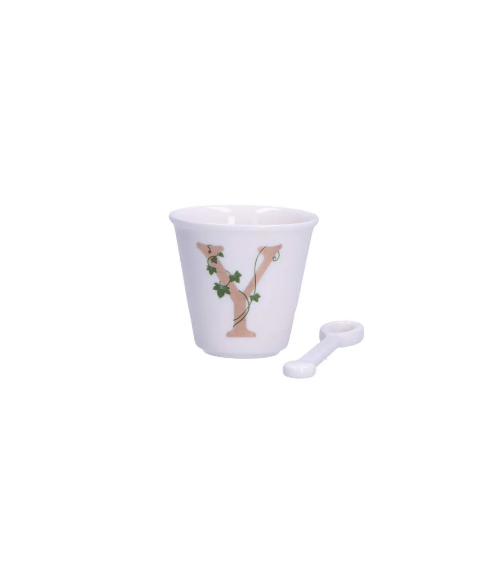 Unico Cup `Y` W/O Handle W/Spoon 75