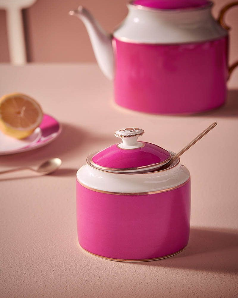 Pip Studio Pip Chique Gold-Pink Sugar Bowl Second Chance | 550 ml