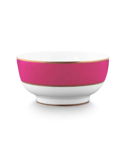 Pip Studio Pip Chique Gold-Pink Bowl Second Chance | 12.5 cm