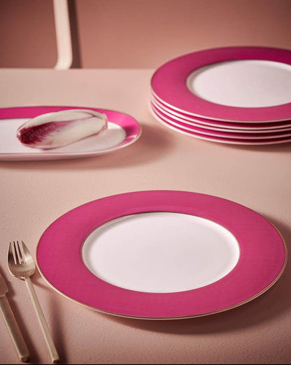 Pip Studio Pip Chique Gold-Pink Plate Second Chance | 28 cm