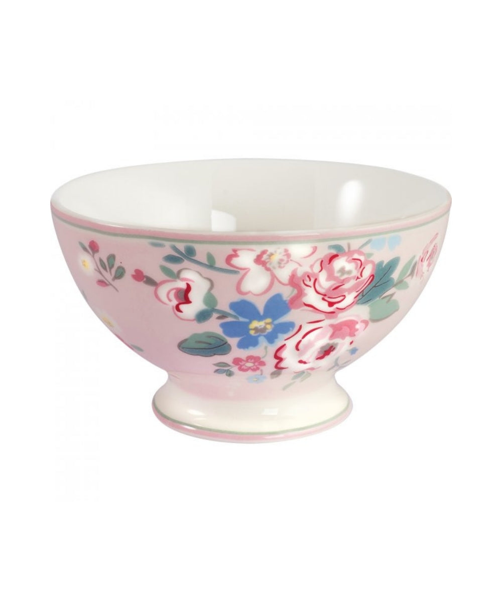 Soup Bowls Inge-Marie Pale Pink - pink ceramic bowl delicate floral