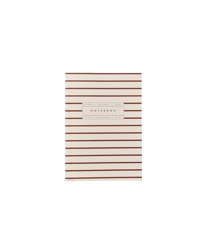 Vol 55: Ruled Burgundy Stripe