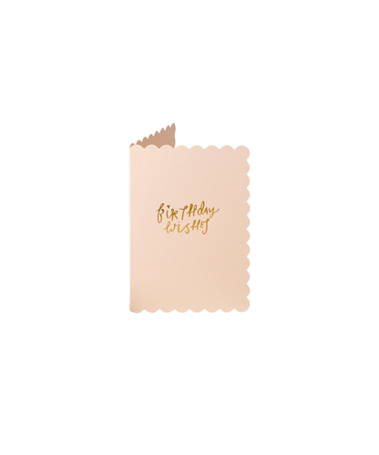 Scallop Birthday Wishes Blush