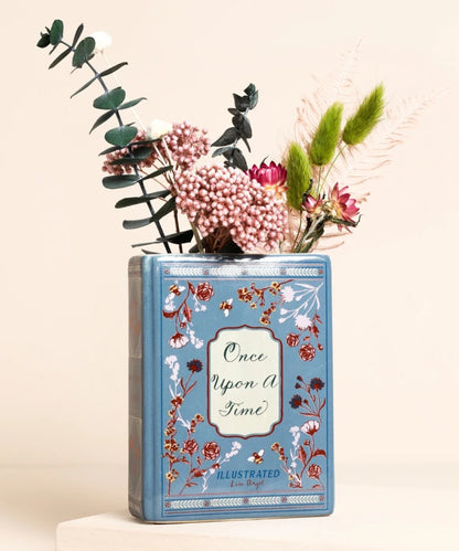 Once Upon A Time Mini Ceramic Book Vase